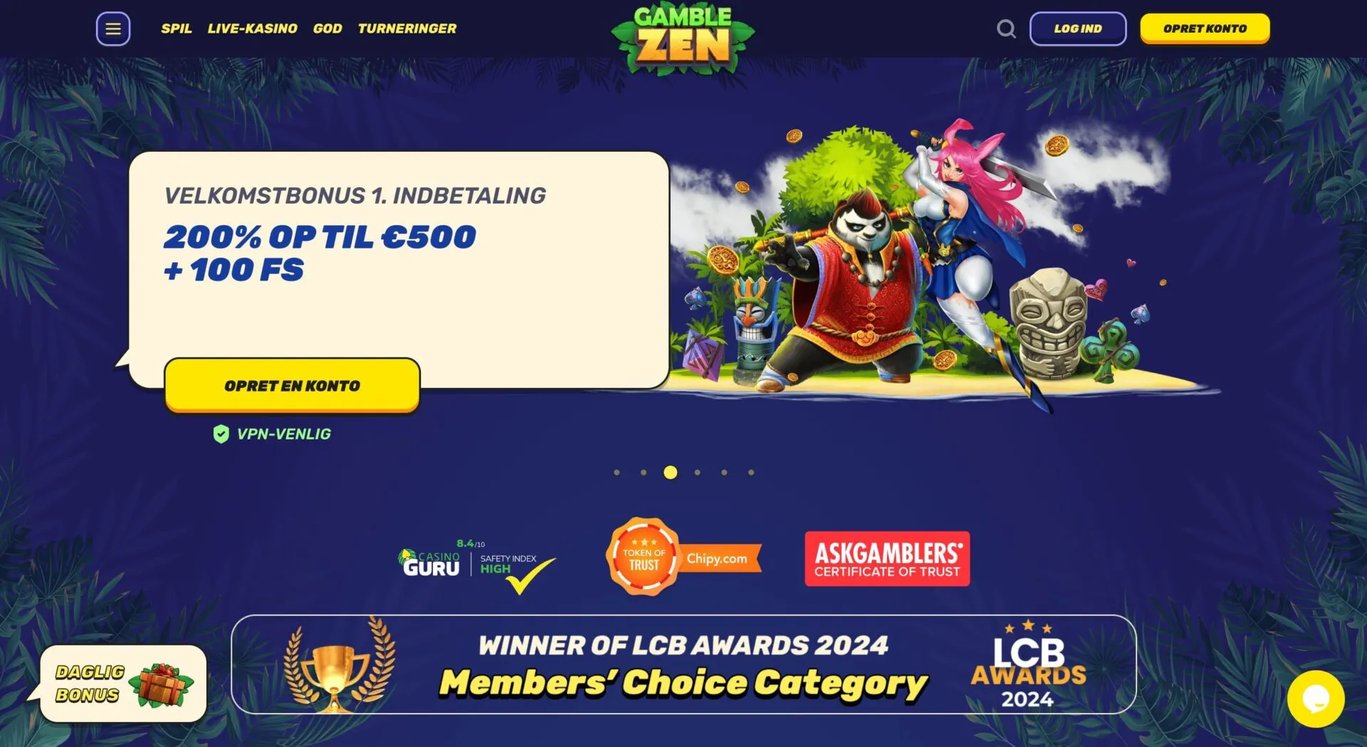 Gamblezen MobilePay casino